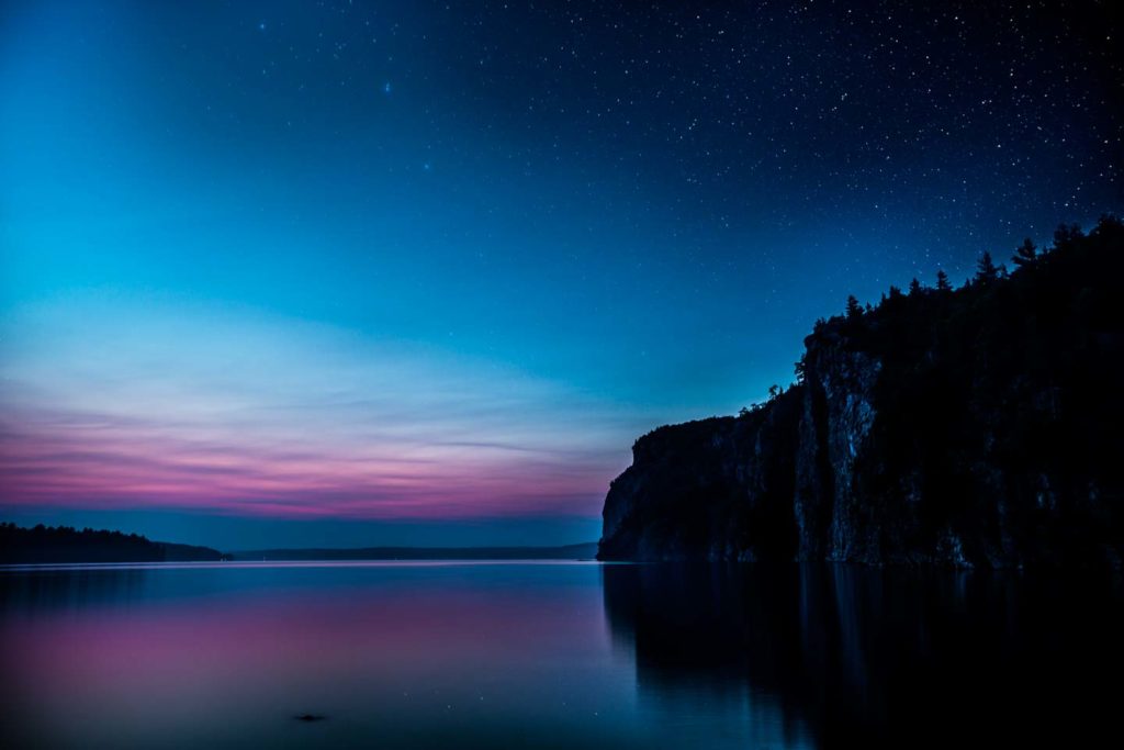 Mazinaw_Rock_Twilight_Skies